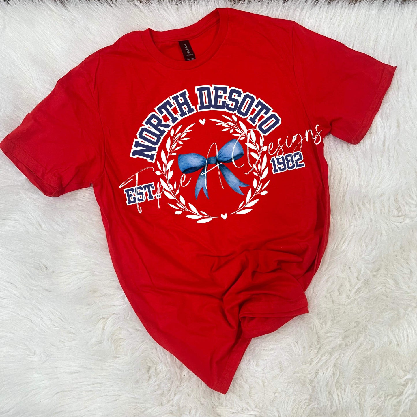 North Desoto Griffins Established 1982 -Short Sleeve Tee, Long Sleeve Tee