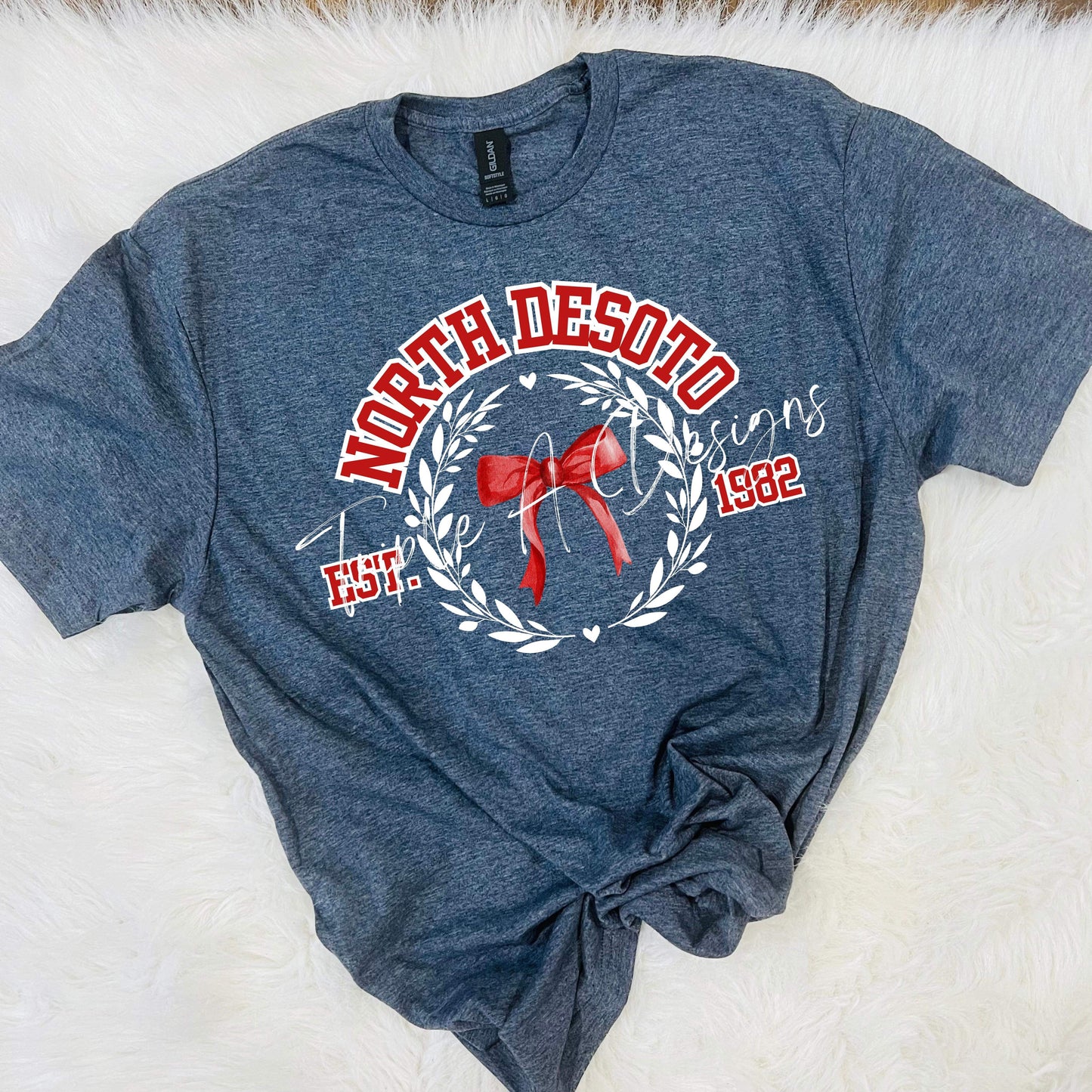 North Desoto Griffins Established 1982 -Short Sleeve Tee, Long Sleeve Tee