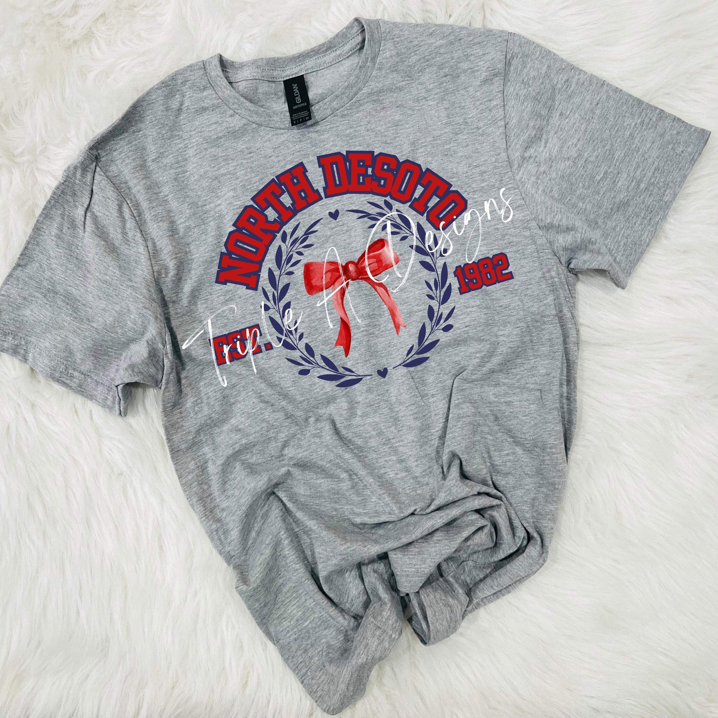 North Desoto Griffins Established 1982 -Short Sleeve Tee, Long Sleeve Tee