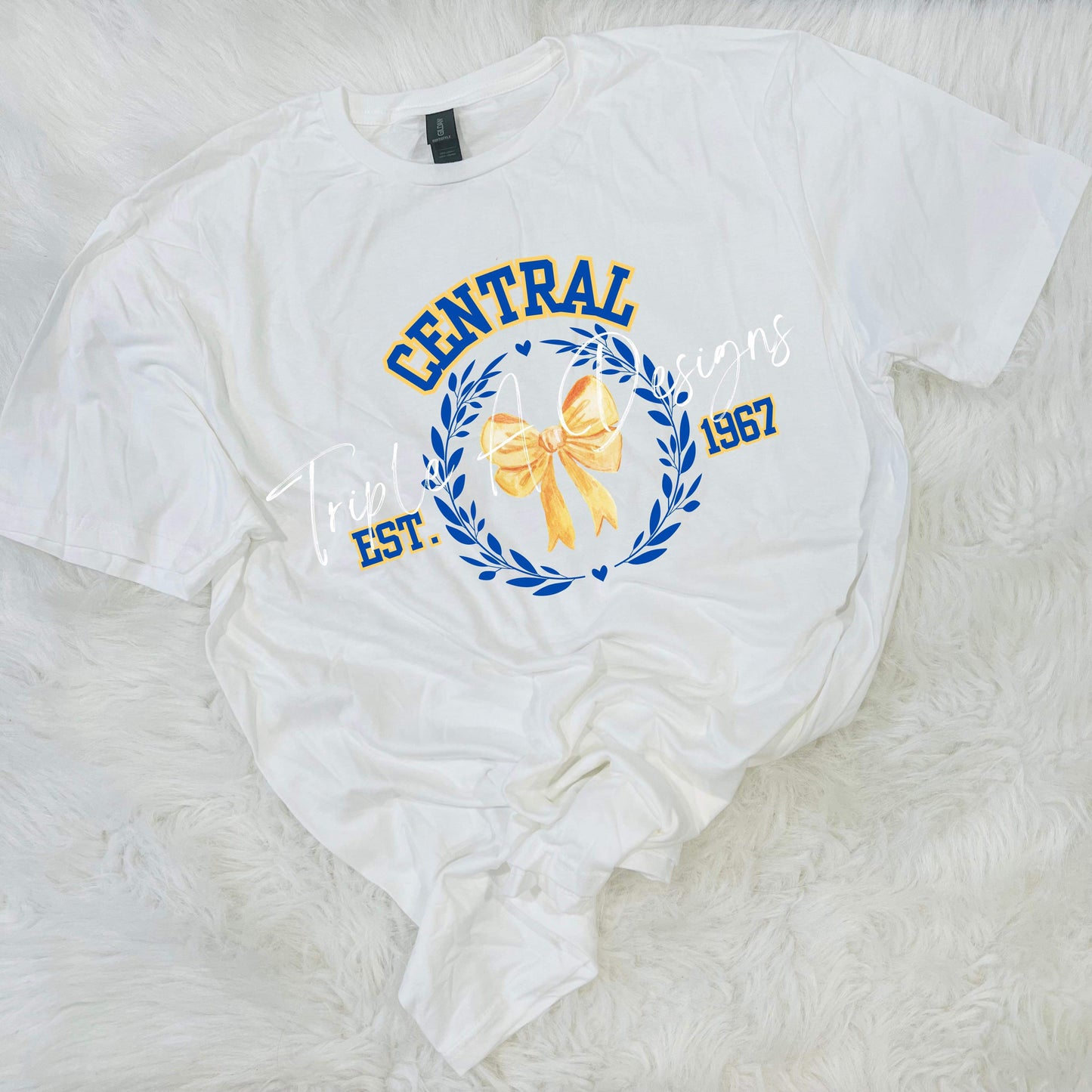 Central Pioneers Established 1967 -Short Sleeve Tee, Long Sleeve Tee