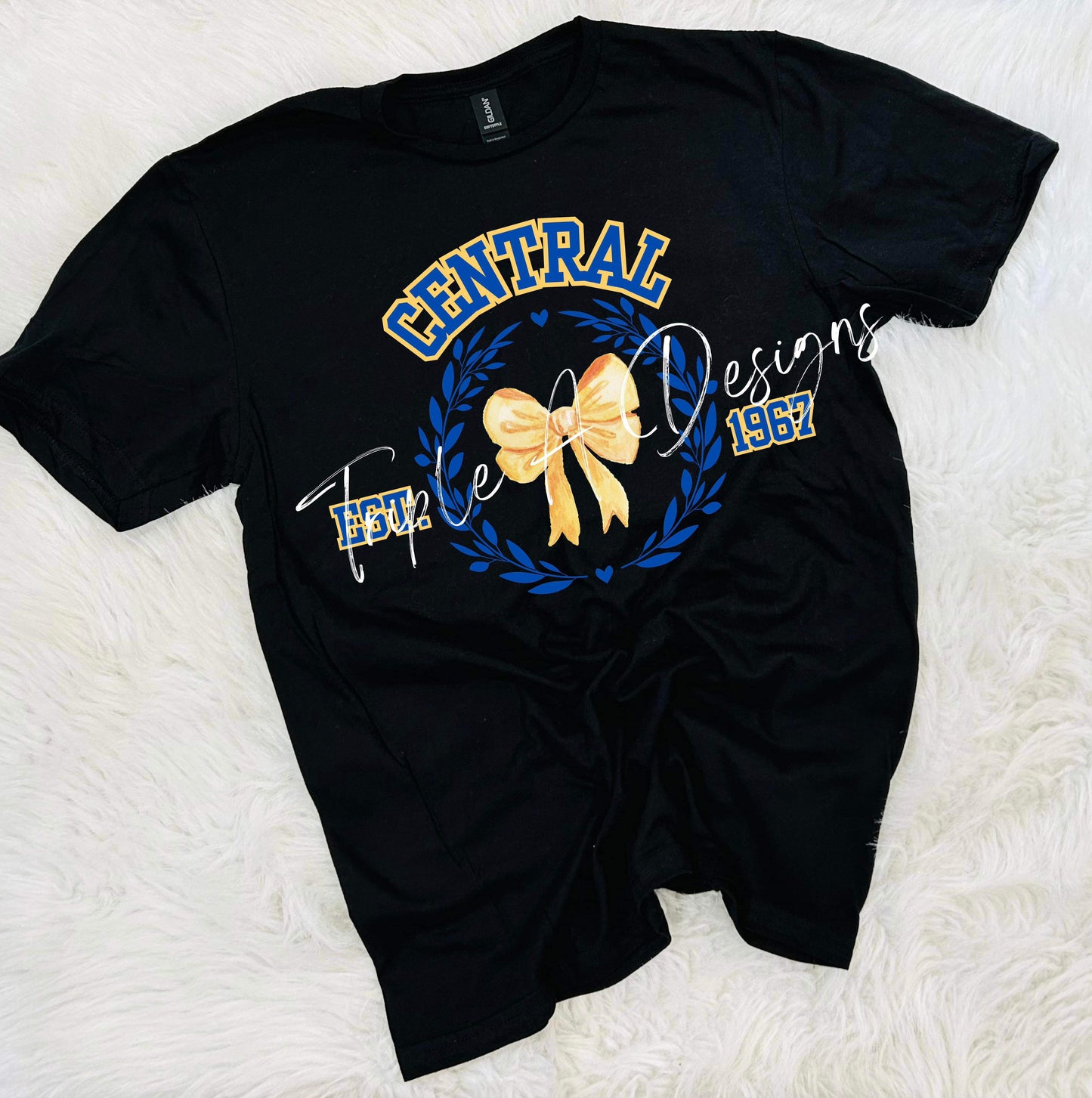 Central Pioneers Established 1967 -Short Sleeve Tee, Long Sleeve Tee