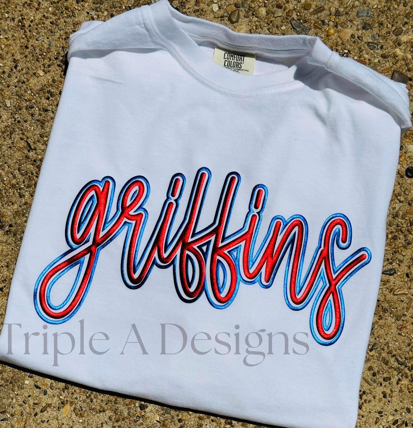 North Desoto Griffins Puff - Short Sleeve Tee, Sweatshirt