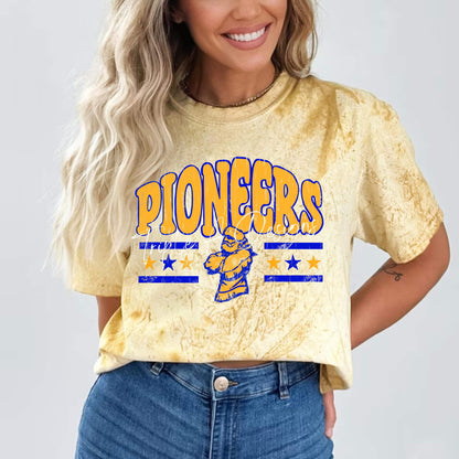 Central Pioneers Design 01 - Adult Comfort Colors Colorblast Short Sleeve Tee