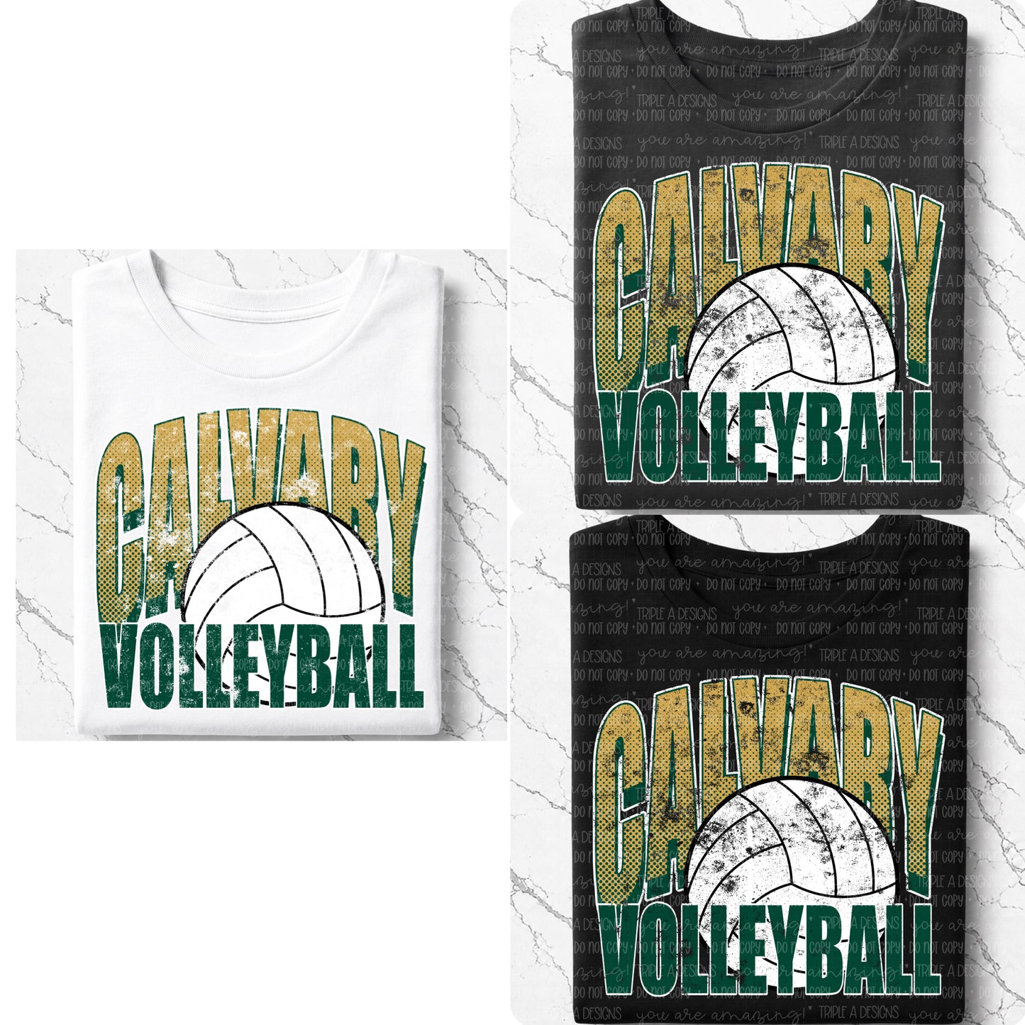 Calvary Volleyball- Short Sleeve Tee, Long Sleeve Tee, Sweatshirt