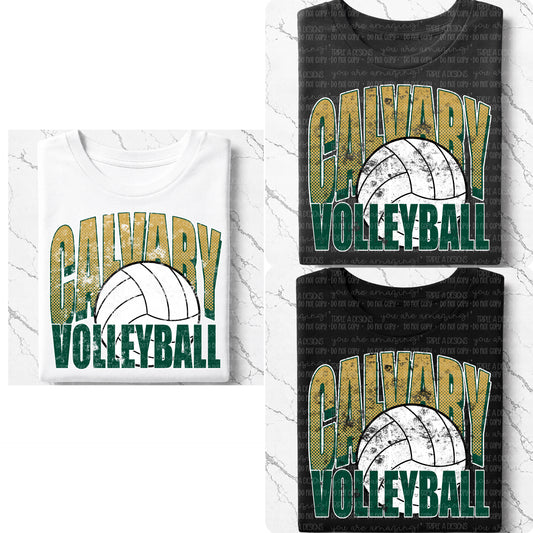 Calvary Volleyball- Short Sleeve Tee, Long Sleeve Tee, Sweatshirt
