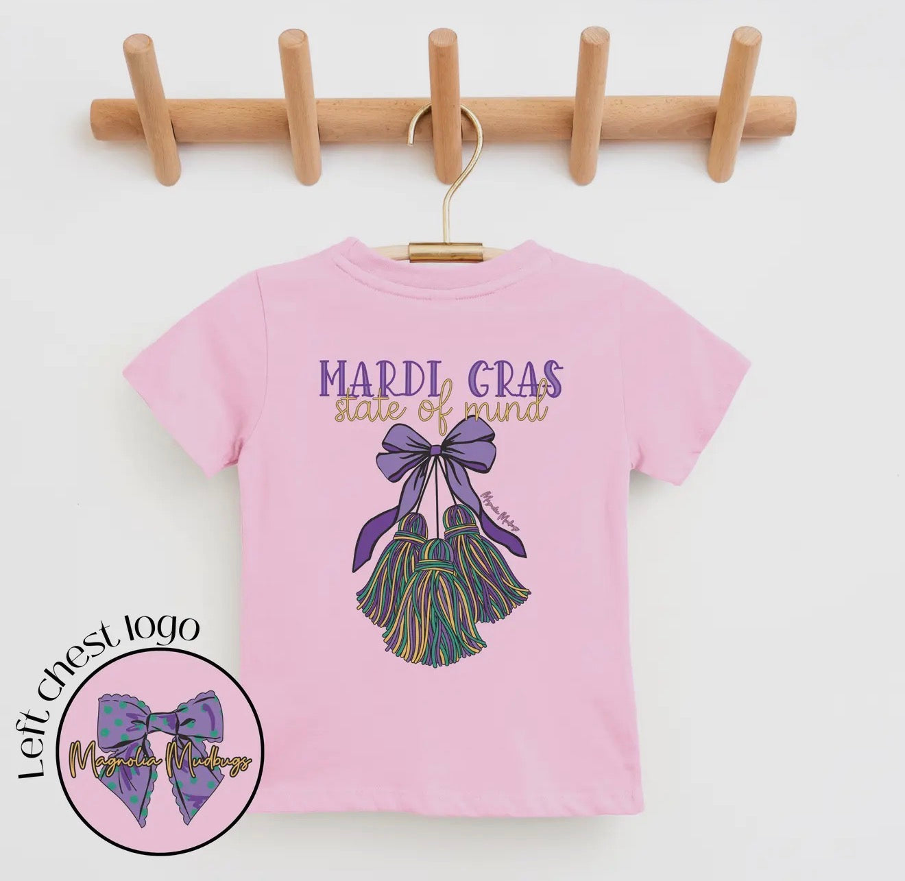 MARDI GRAS TASSELS (Kids only)Tee/Long Sleeve PREORDER ENDS Jan 7th  ✨ETA Late January✨