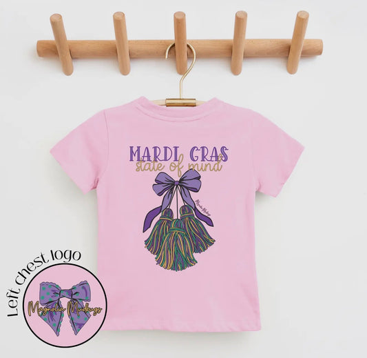 MARDI GRAS TASSELS (Kids only)Tee/Long Sleeve PREORDER ENDS Jan 7th  ✨ETA Late January✨