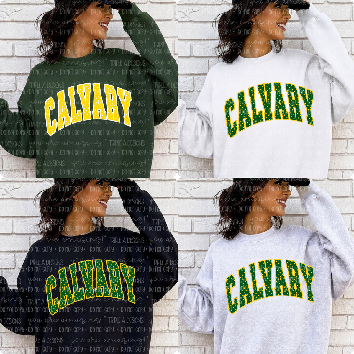 Calvary Polka Dot- Short Sleeve Tee, Long Sleeve Tee, Sweatshirt