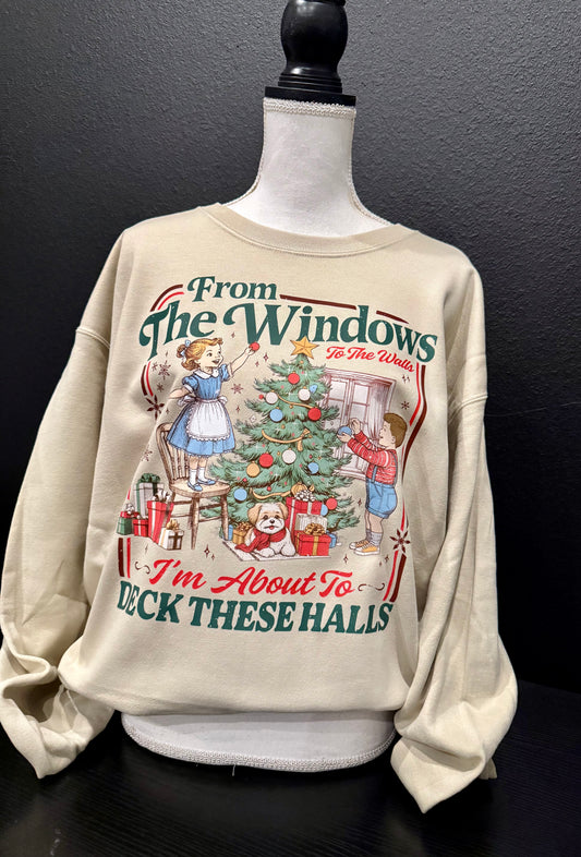 From the windows/walls-deck these halls Short Sleeve Tee, Long Sleeve Tee, Sweatshirt