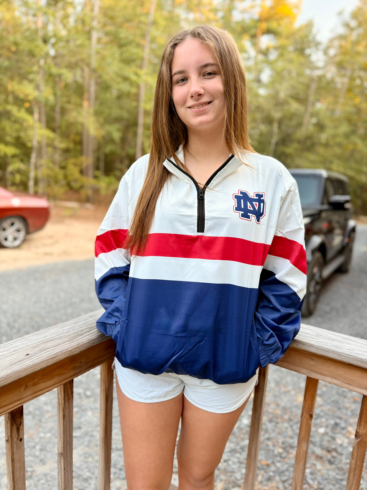 PRE-ORDER- ND/ND Cheer-Windbreaker Jackets***Ends Oct 1st***(ETA 4-6 weeks)