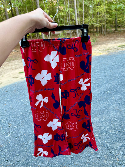 ND Coquette Bow Belle Red Pants-Ready for Pickup/RTS