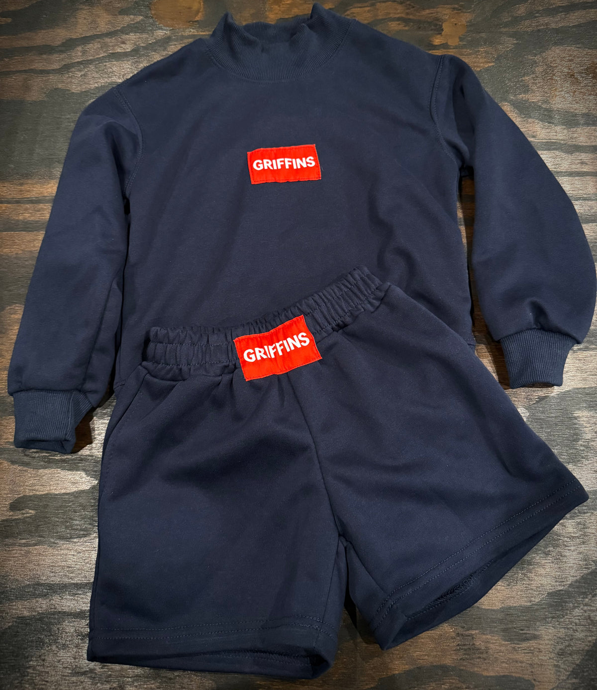 ND Girls Mockneck Short Set-Ready for Pickup/RTS