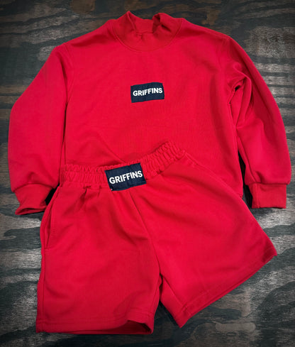 ND Girls Mockneck Short Set-Ready for Pickup/RTS
