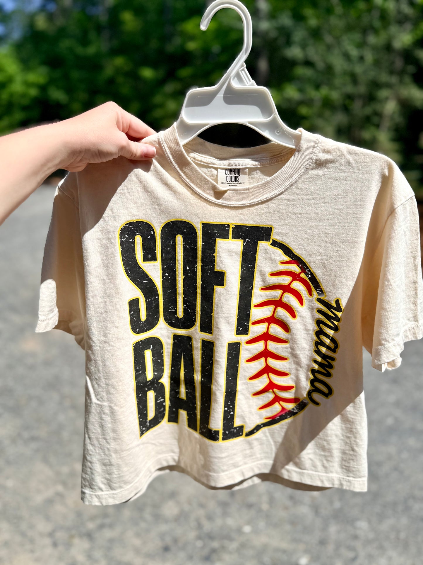 Mama Baseball/Softball - Short Sleeve Tee, Crop, Tank