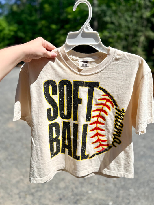 Softball/Baseball Mama- DTF Transfer