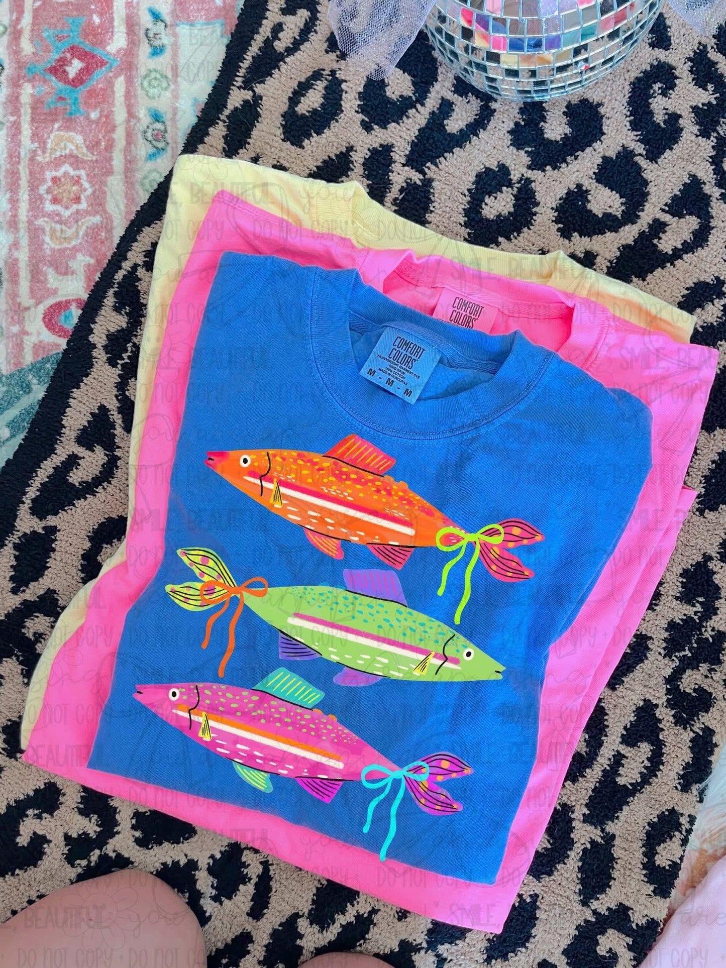 Colorful Fish- Comfort Colors Short Sleeve Tee & Tank