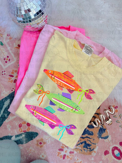 Colorful Fish- Comfort Colors Short Sleeve Tee & Tank