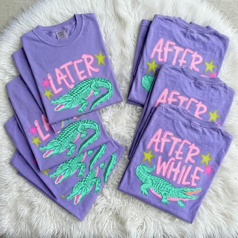 Later Gator 🐊💜