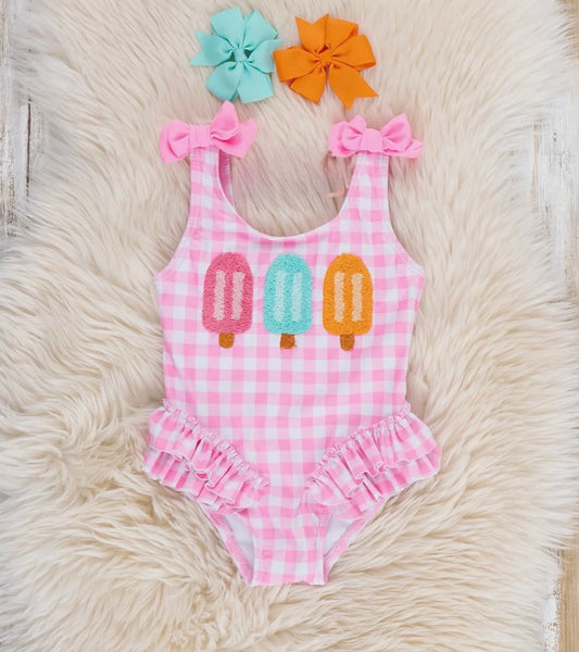 Pretty Popsicles Girls Swimsuit***ETA MID MAY