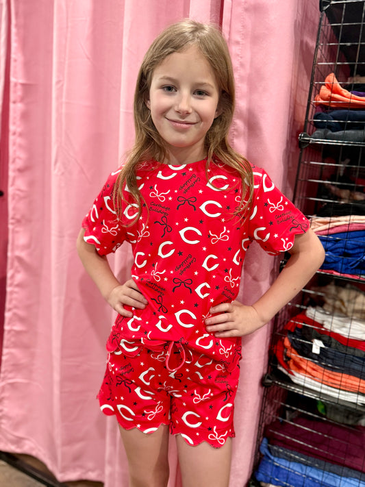 PRE-ORDER- ***Ends May 30th***ETA End of July/Early August-Custom School Scalloped Girls Set-Carthage