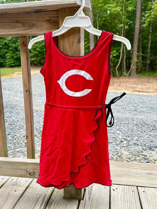 Carthage-Custom School Scalloped Dress-Ready for Pickup/RTS