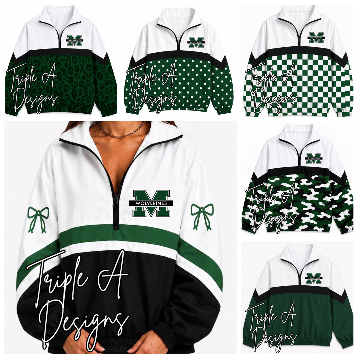 PRE-ORDER- Mansfield Windbreaker Jackets***Ends Oct 1st***(ETA 4-6 weeks)