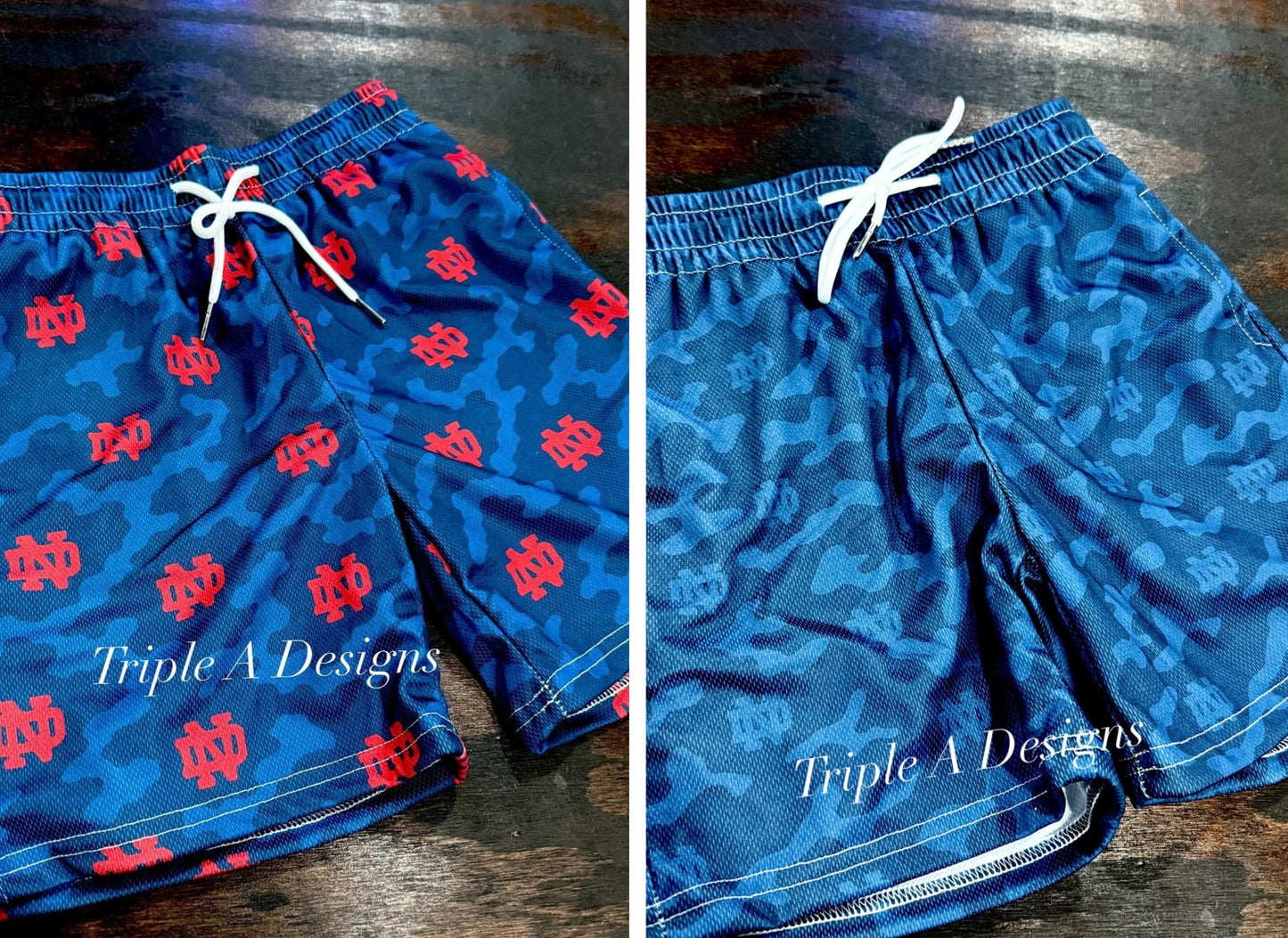 PRE-ORDER***ENDS June 21st***ND Camo Shorts (ETA August)