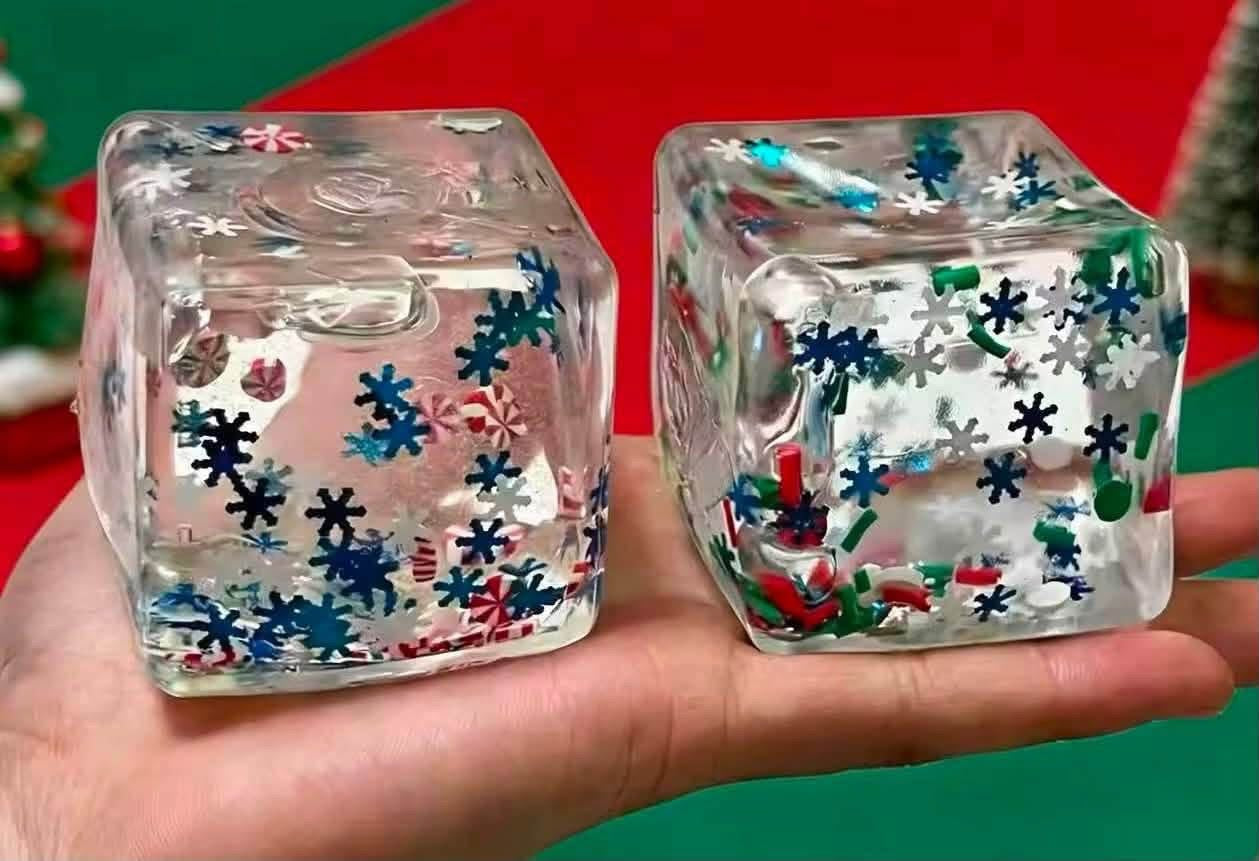 Christmas Ice Cube Squishes ****ETA Late August/Early September