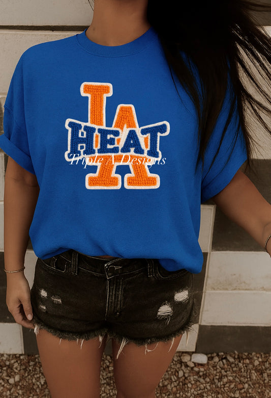 La Heat Logo Yarn Design - Short Sleeve Tee, Long Sleeve, Sweatshirt