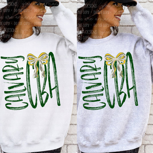 Calvary/Pearl Bow- Short Sleeve Tee, Long Sleeve Tee, Sweatshirt