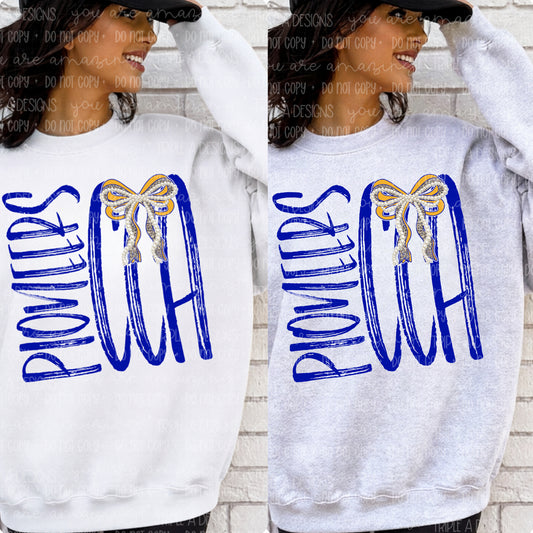 Central/Pearl Bow- Short Sleeve Tee, Long Sleeve Tee, Sweatshirt