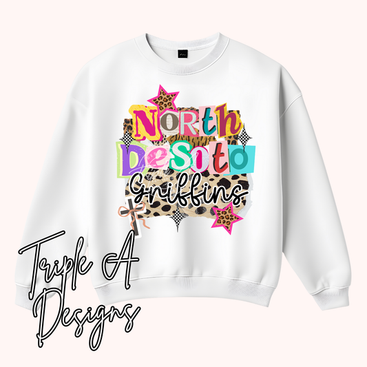 North Desoto Trendy Preppy Jesus Design - Short Sleeve Tee, Long Sleeve Tee, Sweatshirt