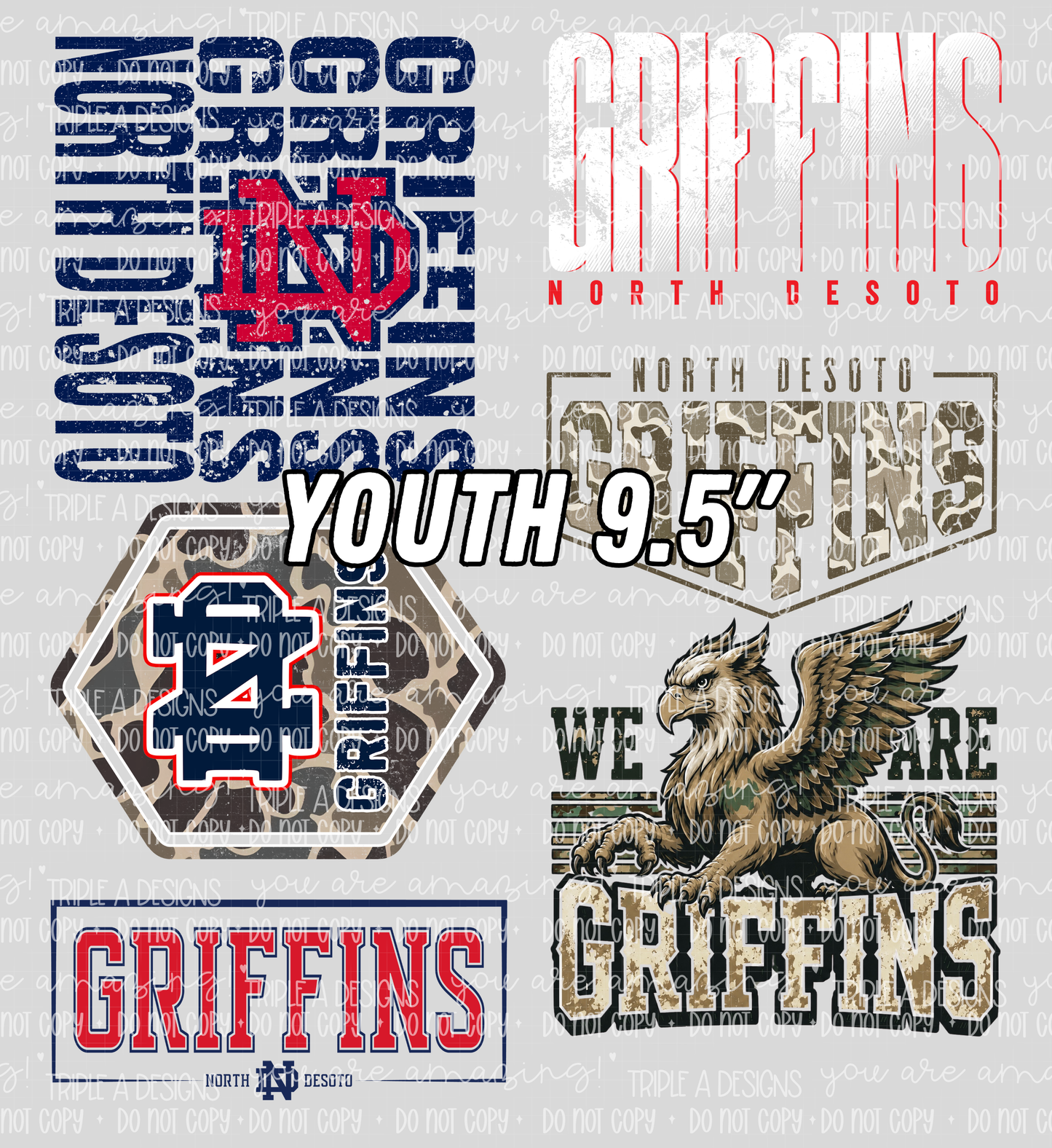 ND Boy Premade Gangsheet-9.5" Prints