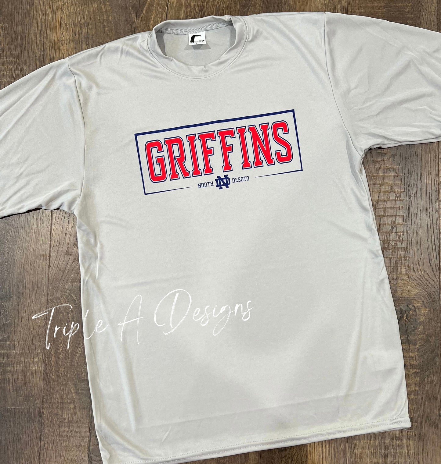 North Desoto Griffins Design 018 -Dri Fit Short Sleeve Tee