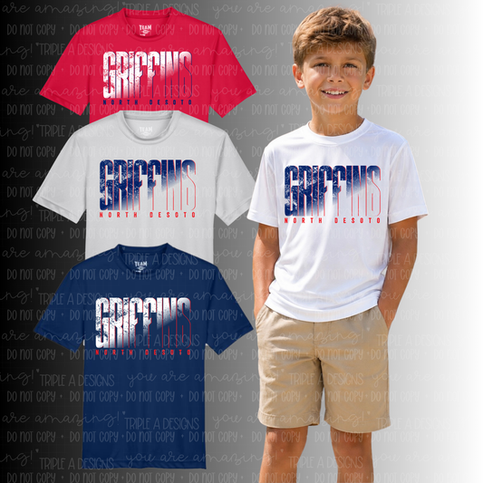 Griffins-North Desoto Distressed Design