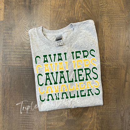 Calvary Cavaliers Design 009 -Short Sleeve Tee