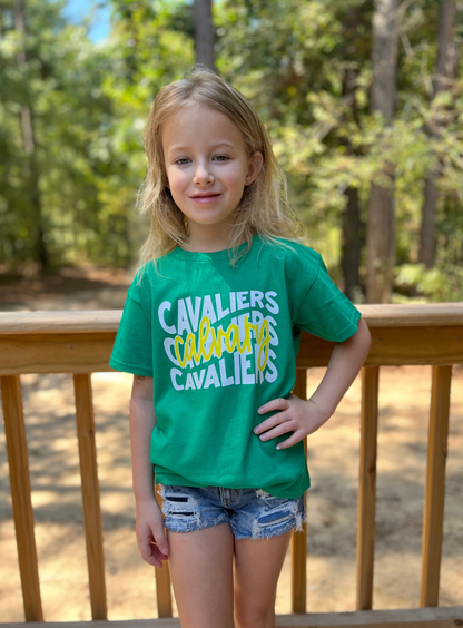 Calvary Cavaliers Design 031 -Short Sleeve Tee