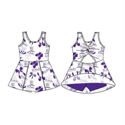 **PREORDER** (CLOSES SEPTEMBER 4TH, TURNAROUND APPROXIMATELY 6-8 WEEKS)Custom Yoga Dress-ND, Calvary, Central, Tigers, Joaquin, AC Steere, St Mark's