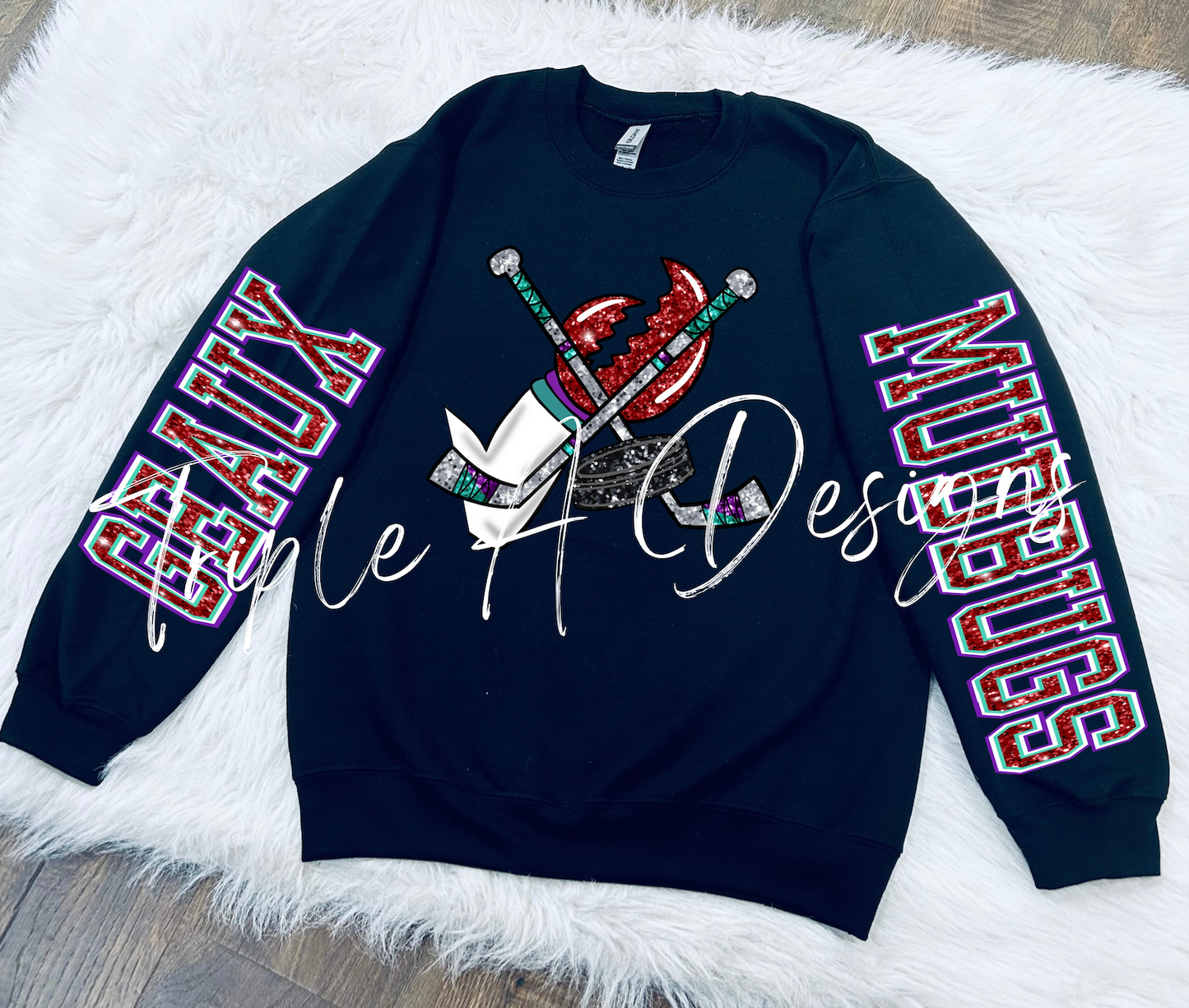 Mudbugs Hockey - Adult Long Sleeve Tee, Sweatshirt