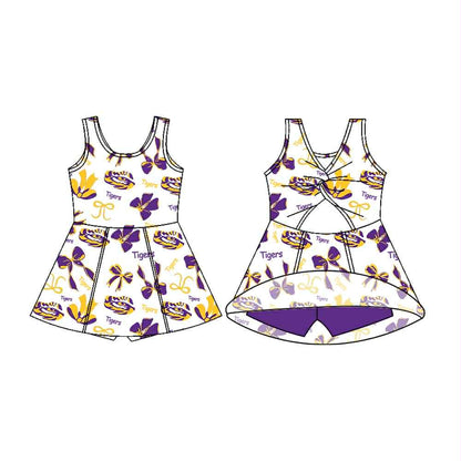 **PREORDER** (CLOSES SEPTEMBER 4TH, TURNAROUND APPROXIMATELY 6-8 WEEKS)Custom Yoga Dress-ND, Calvary, Central, Tigers, Joaquin, AC Steere, St Mark's