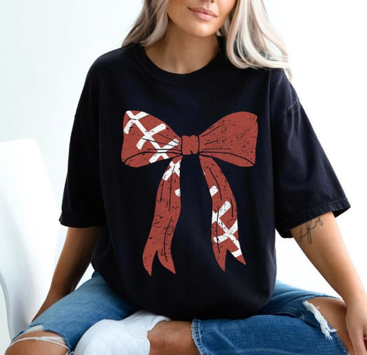 Football Coquette Bow Print- DTF Transfer