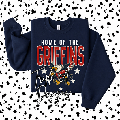 Home of the Griffins - Short Sleeve Tee, Long Sleeve Tee, Sweatshirt