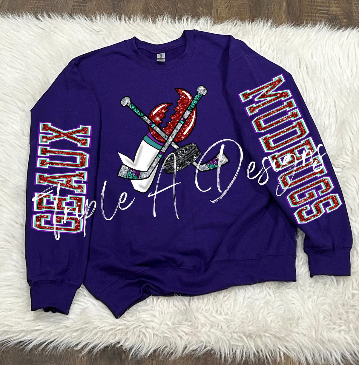 Mudbugs Hockey - Adult Long Sleeve Tee, Sweatshirt