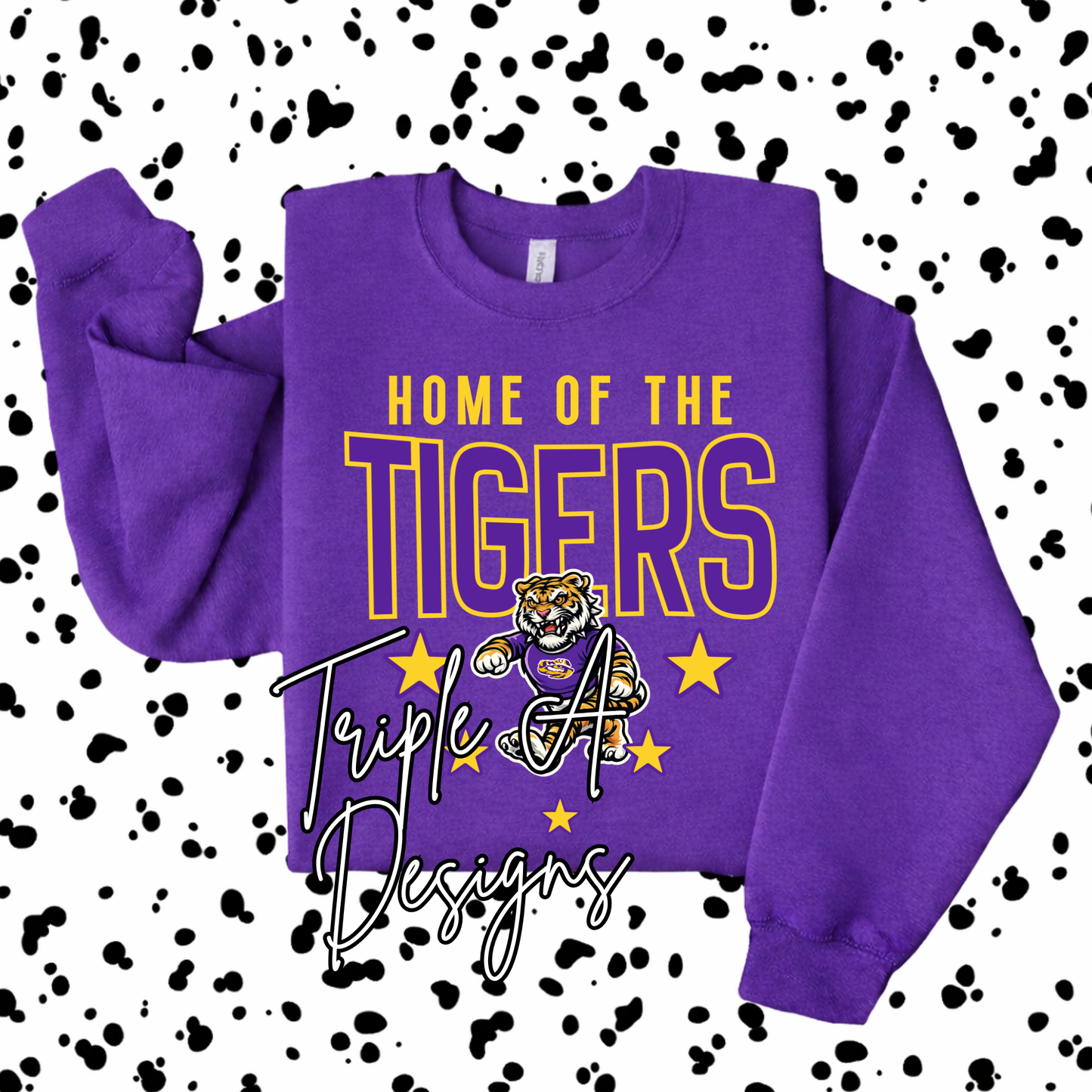 Home of the Tigers- Short Sleeve Tee, Long Sleeve Tee, Sweatshirt