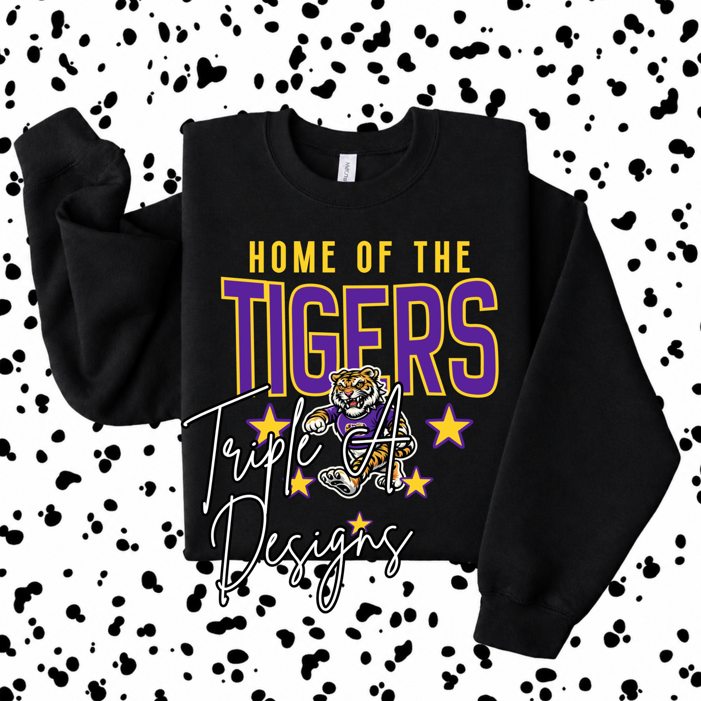 Home of the Tigers- Short Sleeve Tee, Long Sleeve Tee, Sweatshirt